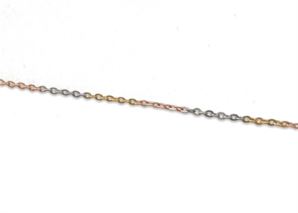 Tri Tone Plated | Fashion chains